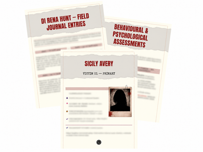The DI Rena Hunt Confidential Case Files - Volume 1